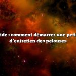 Réponse rapide : comment démarrer une petite entreprise d’entretien des pelouses